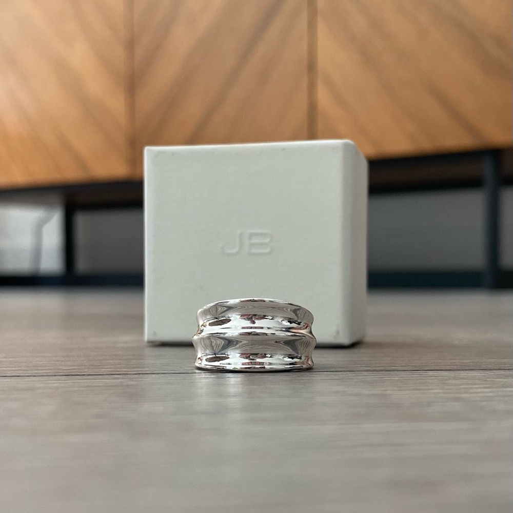 Jenny Bird Double Dune Silver Ring